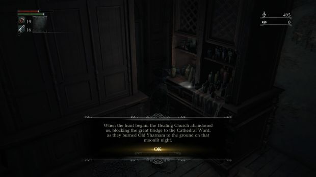 The game's lore is hidden behind cryptic messages