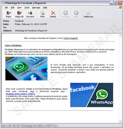Email advertising WhatsApp for desktop