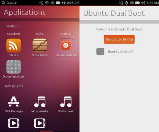 Ubuntu Touch dual boot app