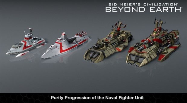 Civilization: Beyond Earth Purity naval units