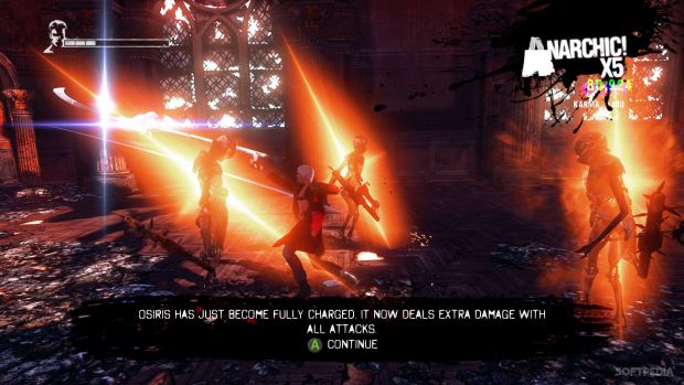 Perform flashy attacks in DmC Devil May Cry