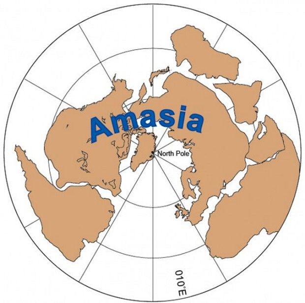 A possible map for Amasia
