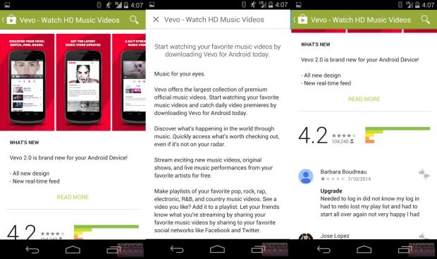 Google Play Store for Android to receive major redesign