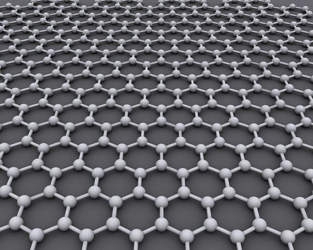 A sheet of graphene