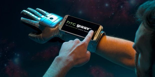 Gluuv incorporates the HTC One (M8) smartphone