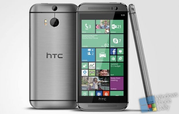 HTC One W8 mock-up