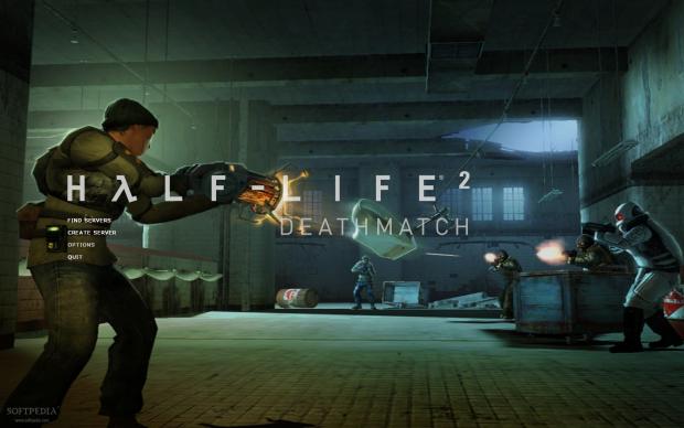 Half-Life 2: Deathmatch menu