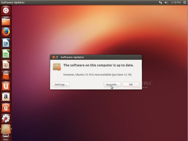 Software Updater will notify you about the availability of Ubuntu 13.10