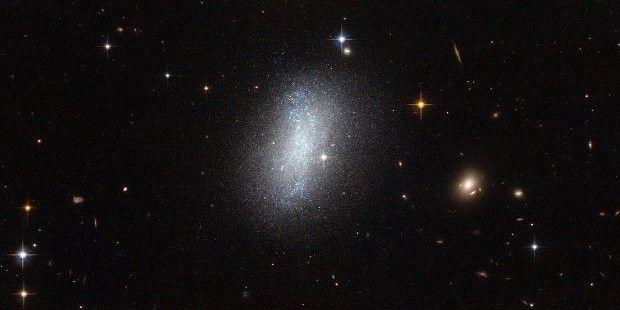 Hubble view of dwarf galaxy PGC 18431