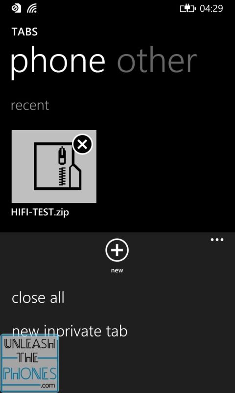 Internet Explorer 11 in Windows Phone 8.1