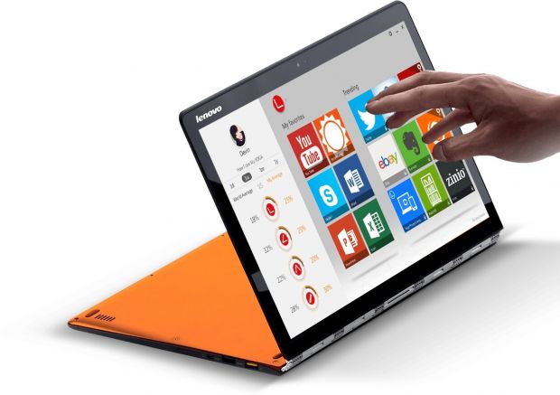 Lenovo Yoga 3 Pro is a tablet/laptop with touchscreen