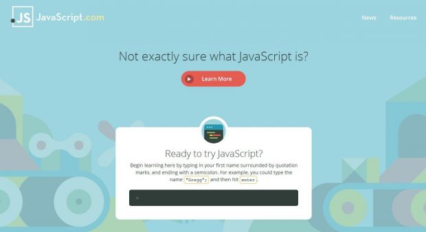 JavaScript.com is focused on teaching people how to code in JavaScript