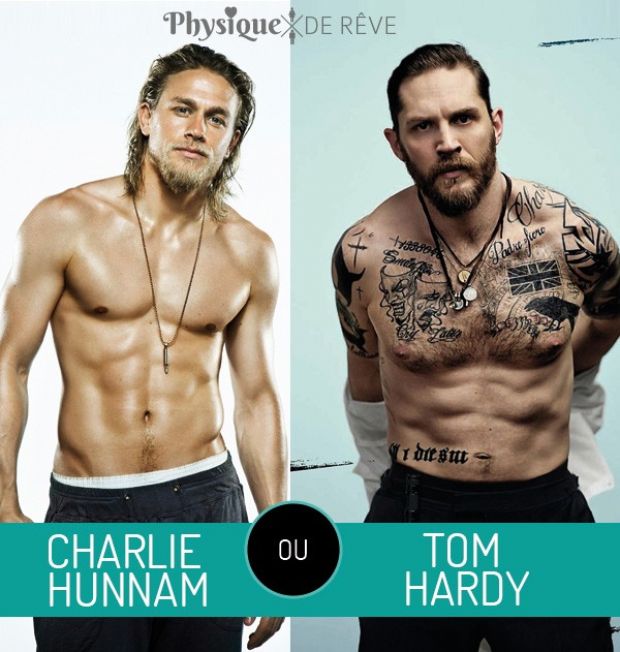 Charlie Hunnam and Tom Hardy make it on Jennifer's hot list