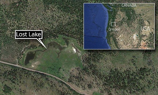 The location of Oregon's Lost Lake