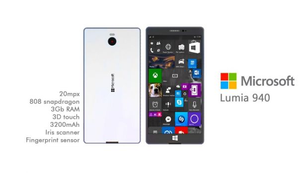 Microsoft Lumia 940 & specs