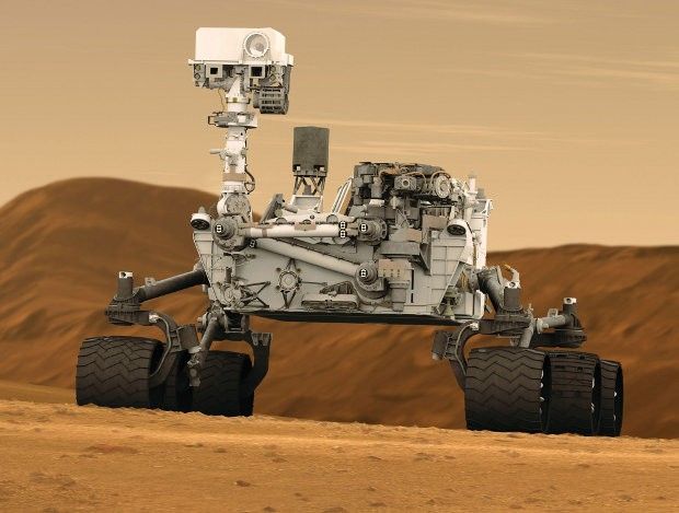 The Curiosity rover