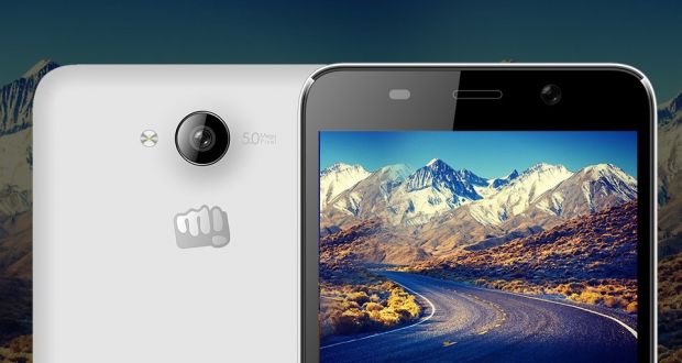Micromax Canvas Play rear and front cameras