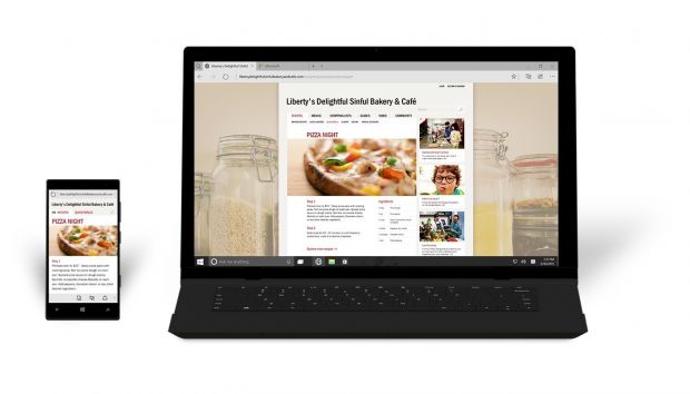 This is the new Spartan browser which will be offered in Windows 10