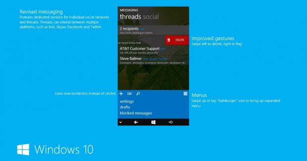 User concept imagining the new design of Windows 10