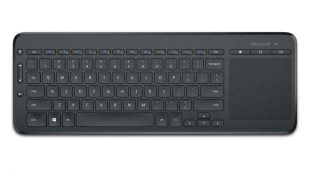 The keyboard was designed to be durable, Microsoft says, and it's also spill resistant