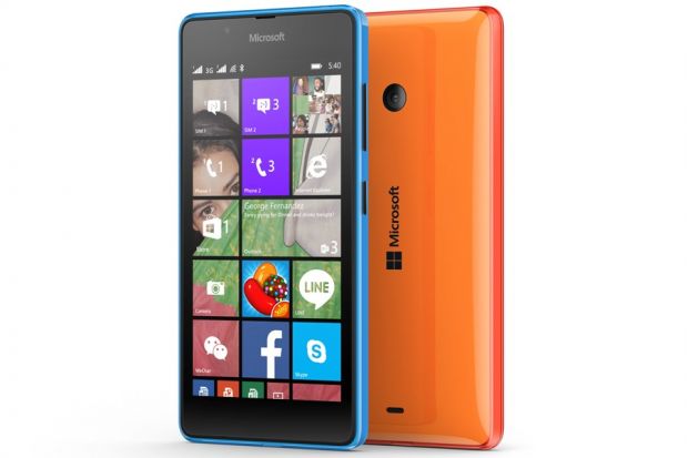 Lumia 540 Dual SIM features a 5-inch screen