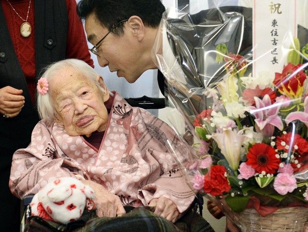 This March 5, Misao Okawa turned 117