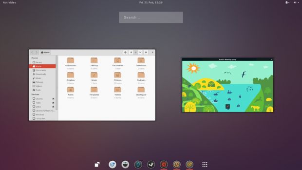Numix mockup for the new Linux Distro