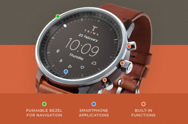 This smartwatch takes-up traditional design instead