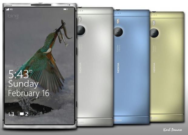 Nokia Lumia 1620 concept phone