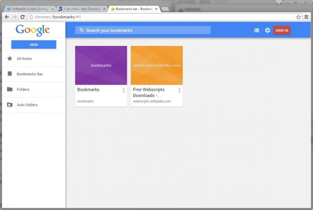 Bye, bye, new Google Chrome Bookmarks Manager!