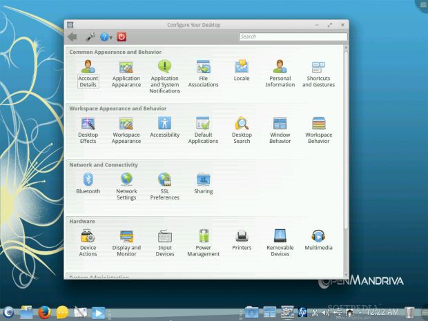 Configure your OpenMandriva Lx 2014.0 Alpha 1 desktop
