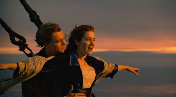 Iconic "Titanic" scene