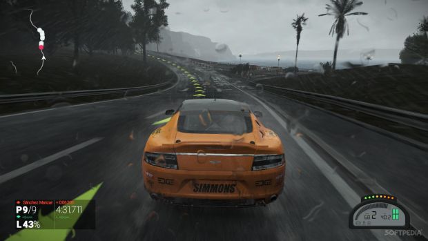 Race in the rain in Project Cars