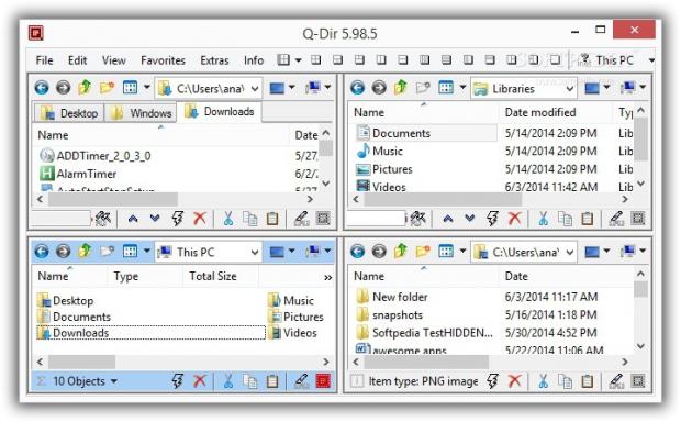 Q-Dir 11.29 instal the new version for windows