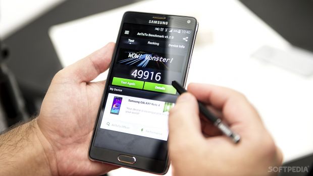 Samsung Galaxy Note 4 is a monster performance-wise