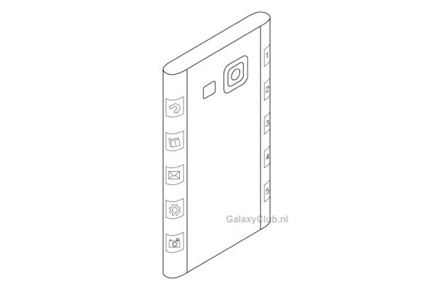 Samsung patent application supposedly unveils Galaxy Note 4's design
