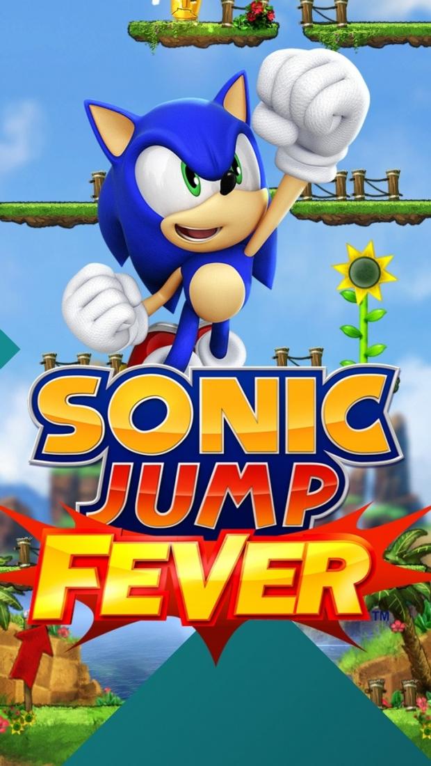 Sonic Jump Fever welcome screen
