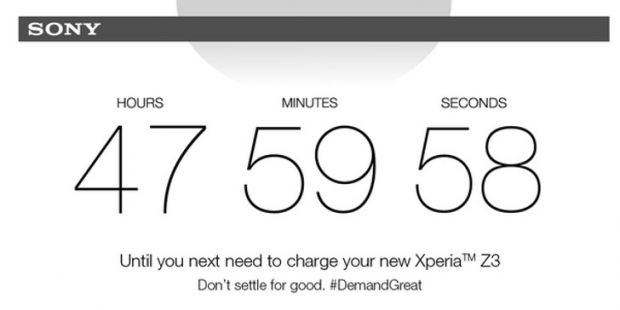 Sony Xperia Z3 battery life