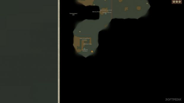 Map view in Sunless Sea