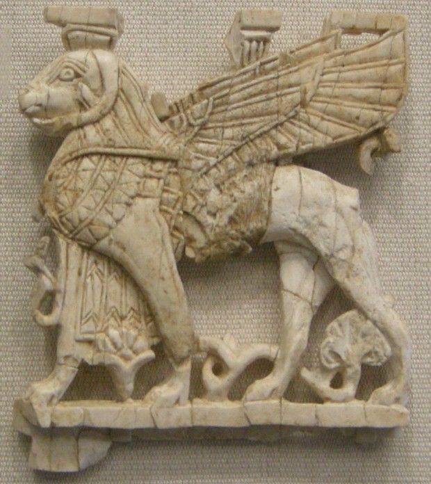 Ivory statue in the city of Nimrud