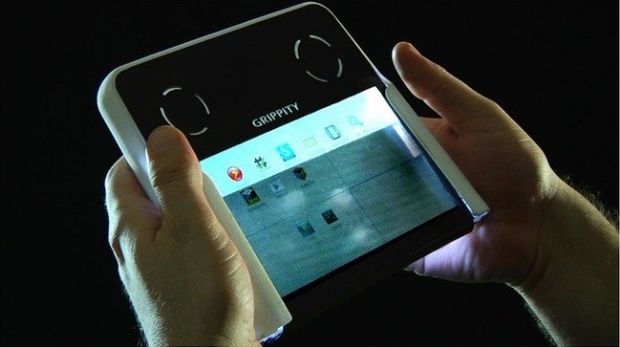 Tablets with transparent screens could make typing easier