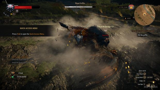 Epic battles in The Witcher 3
