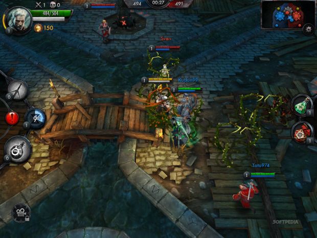 Multiplayer online battle arena game set in fantasy world of The Witcher  out now on iOS