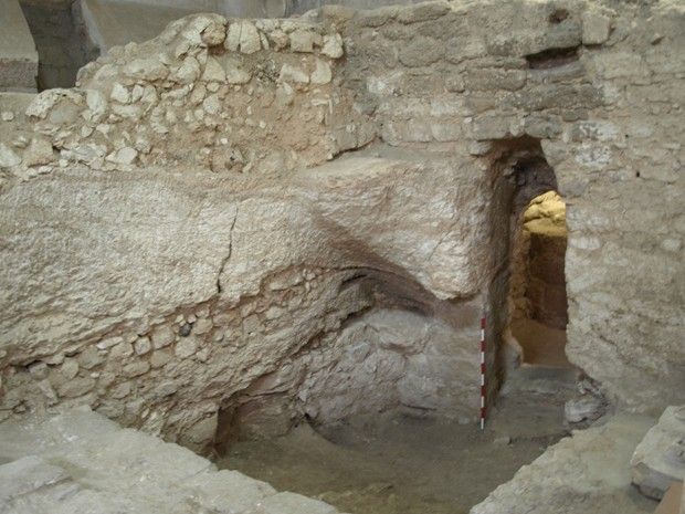 Remains of 1st century house in Nazareth, Israel
