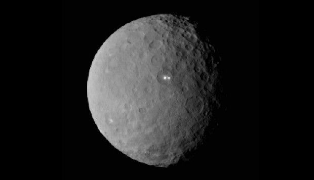 The origin of these bright spots on Ceres is still unknown