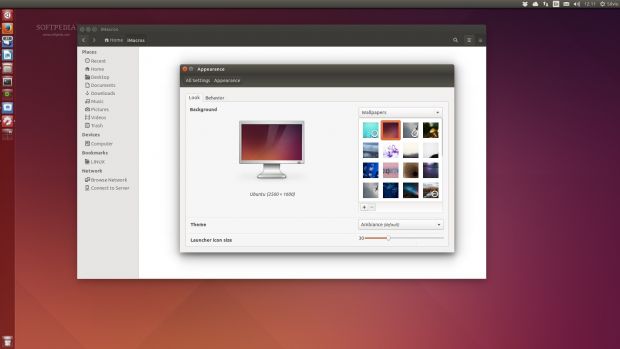 Antialising and no borders in Ubuntu 14.04 LTS