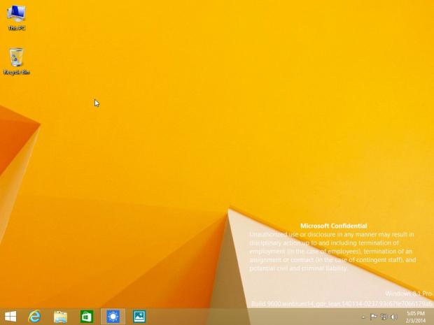The desktop has also been improved with options to pin Metro apps to the taskbar