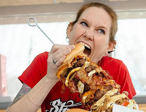 Molly Schuyler is a competitive eater