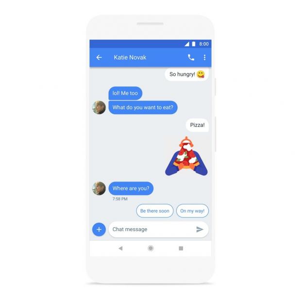 Use Smart Reply to respond with a tap