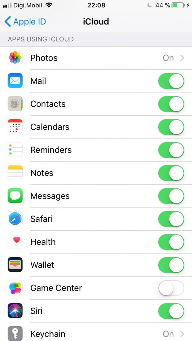 Save Messages on iCloud